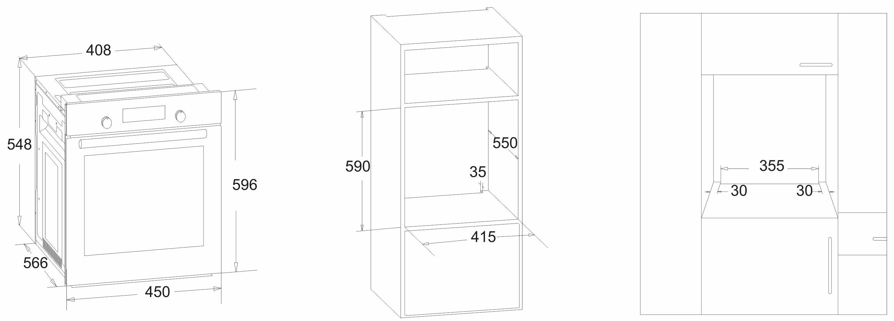 Товар Компактный духовой шкаф Simfer B4EM16016 VSK2239514