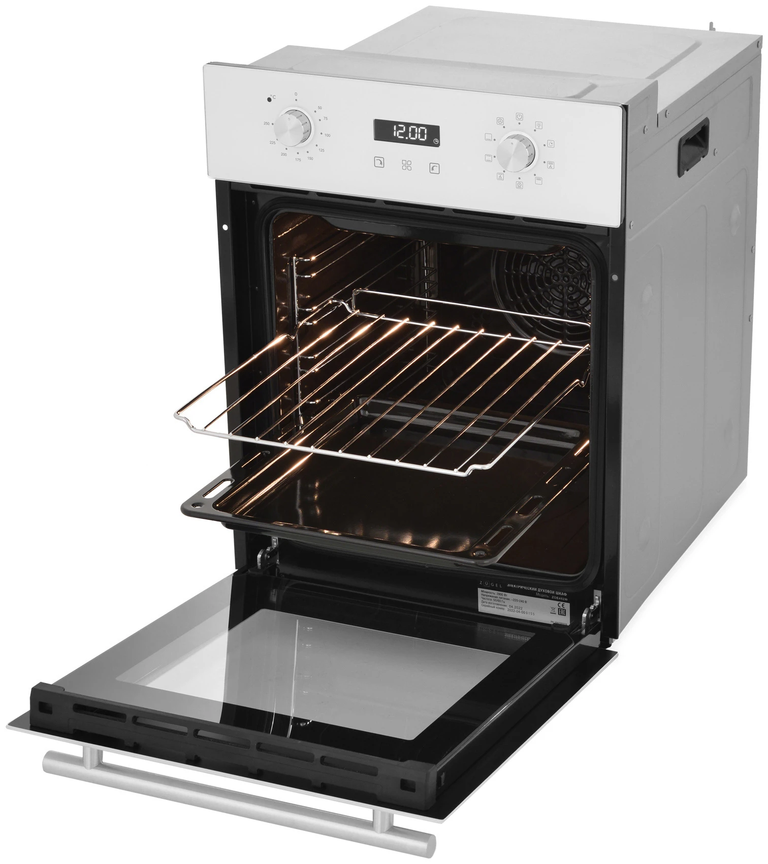 Товар Компактный духовой шкаф Zugel ZOE452W VSK2296520