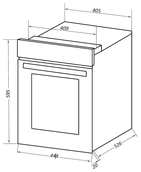 Товар Компактный духовой шкаф Maunfeld EOEC516S VSK2199539