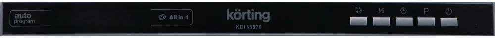 Товар Встраиваемая посудомоечная машина Korting KDI 45570 VSK2199293