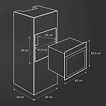 Компактный духовой шкаф Simfer B4EB19070 VSK2297566 фото