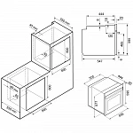 Духовой шкаф Krona Legende 60 BL/BL VSK2309302 фото