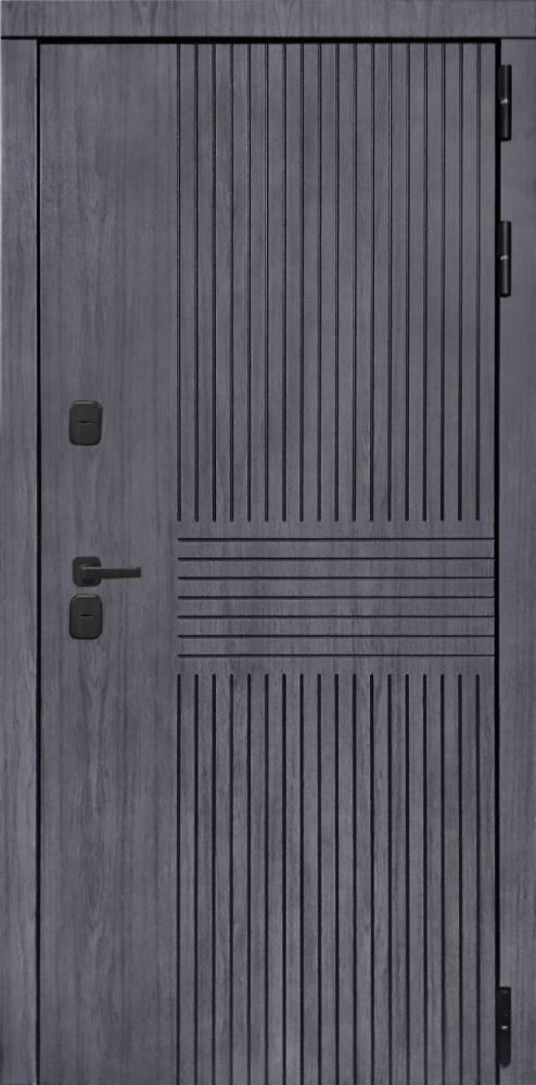 Дверь ДвериПРО Берген ФЛ-609 (L-52, 10мм, белый матовый) DPRO195437