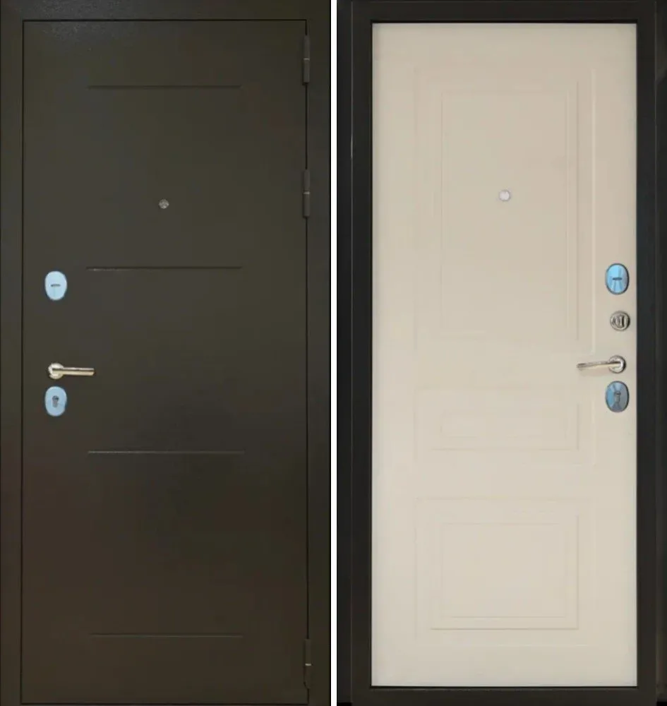 Дверьберг СТАЙЛ Т90 МЕДНЫЙ АНТИК  БЕЛОЕ ДЕРЕВО DIS007280